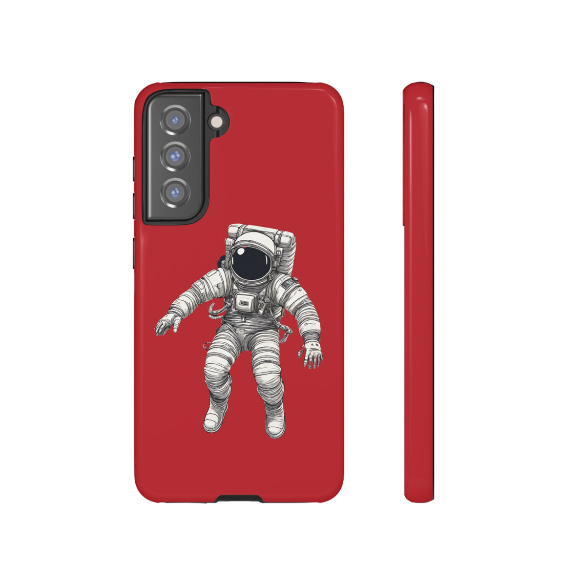 In Between Galaxies Astronaut Tough Galaxy Mobile Cases