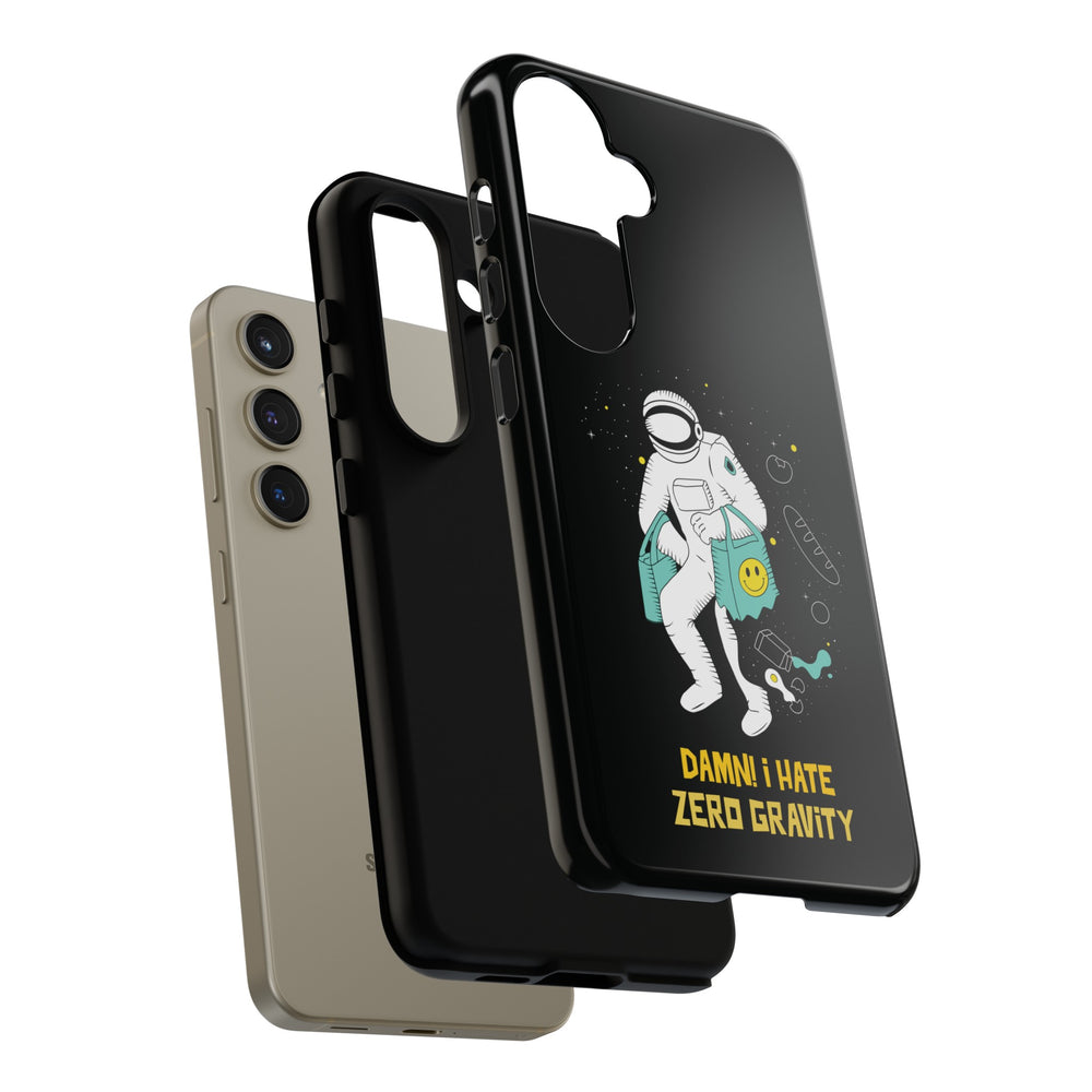 Zero Gravity Funny Astronaut Sci-Fi Tough Samsung Galaxy Mobile Cases-welovescifi.net