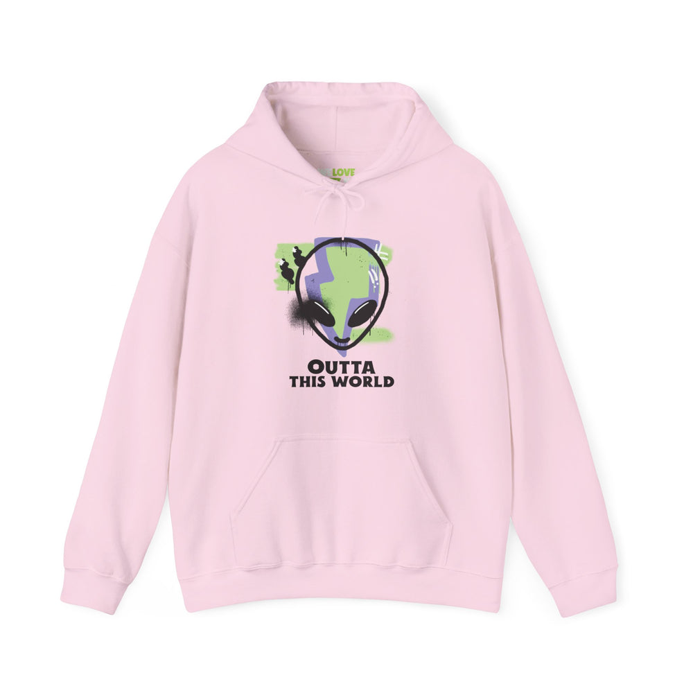 Grunge Alien Hoodie - Outta This World Style We Love Sci-Fi