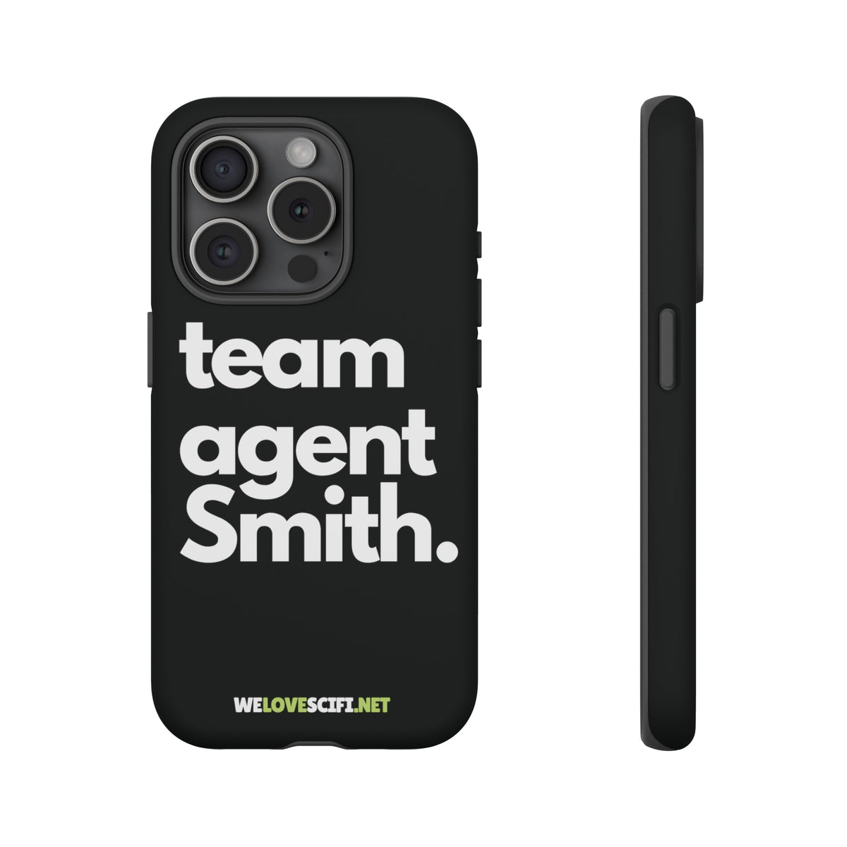 Team Agent Smith Supervillain Tough iPhone Mobile Cases