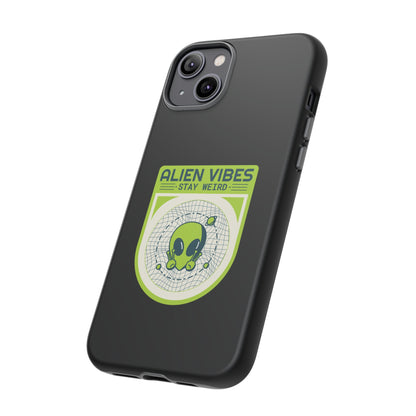 Stay Weird UFO Sci Fi Tough iPhone Mobile Cases WeLoveSciFi