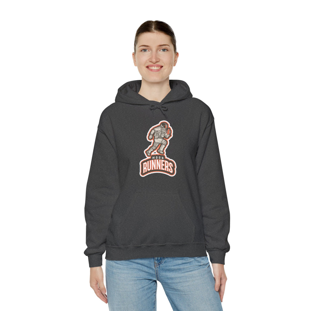 Retro Astronaut Hoodie - Moon Runners Sci-Fi Apparel