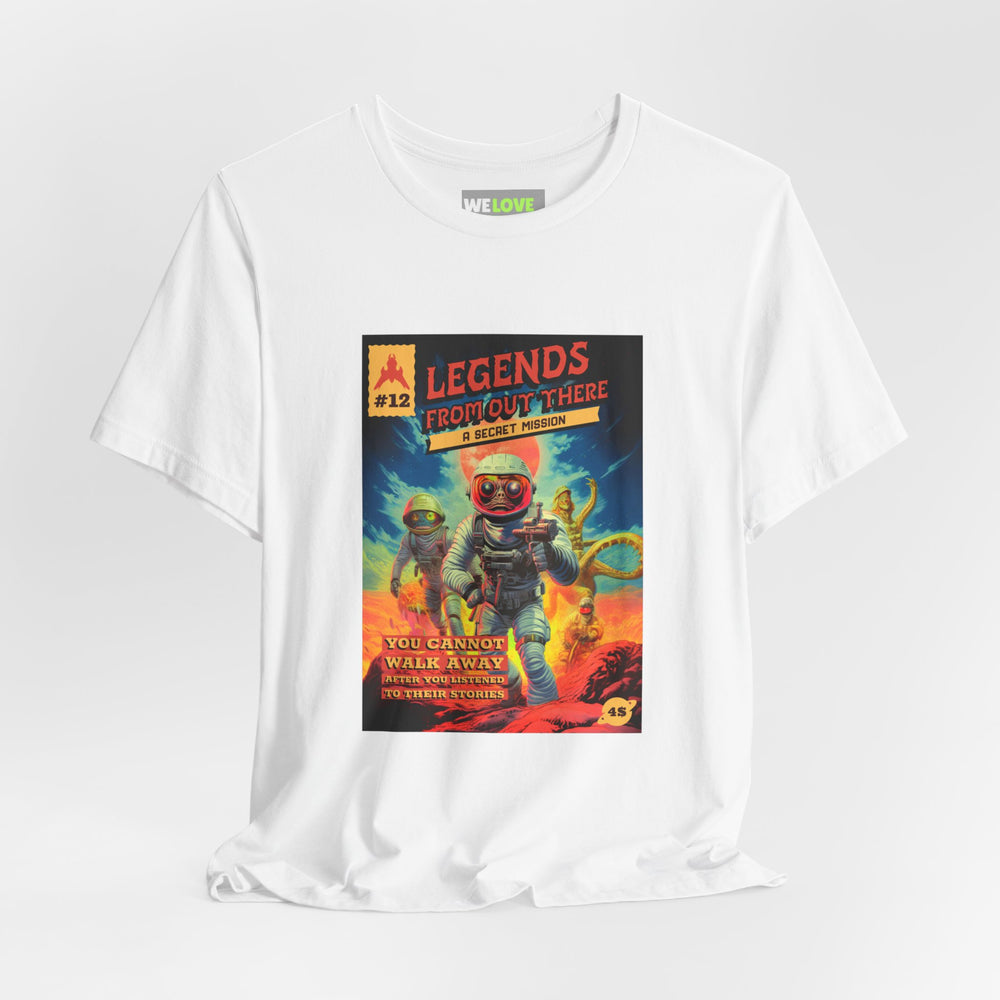 Retro Sci-Fi T-Shirt | Legends From Out There | WeLoveSciFi