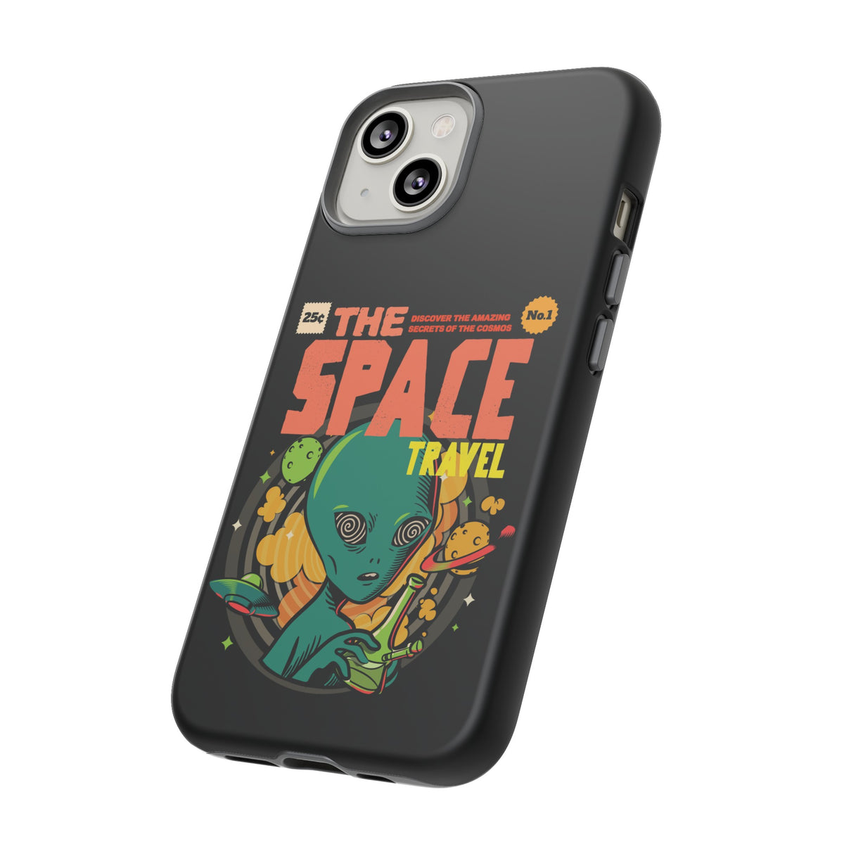 Sci-Fi Phone Case | Space Travel Comic UFO iPhone Cover