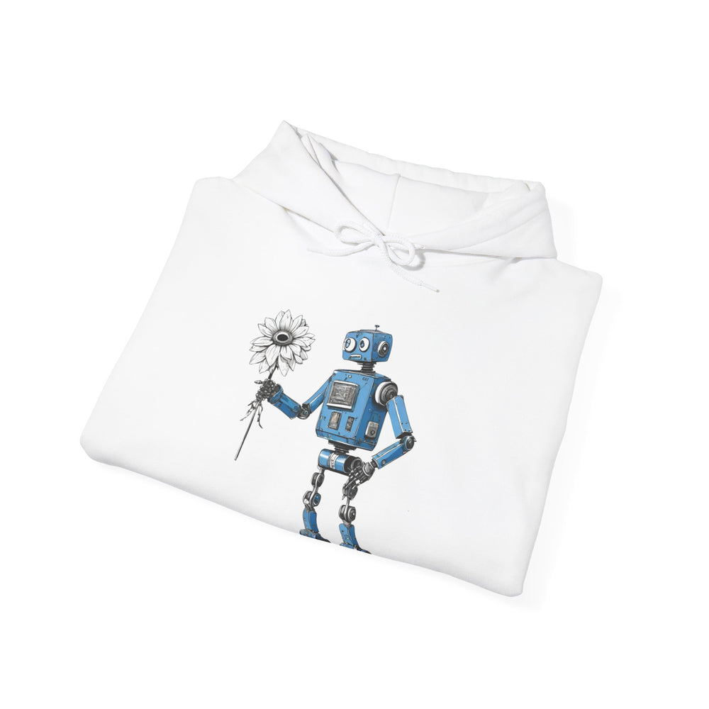 Robot Space Art Hoodie | Maybe Baby Sci-Fi Hoodie