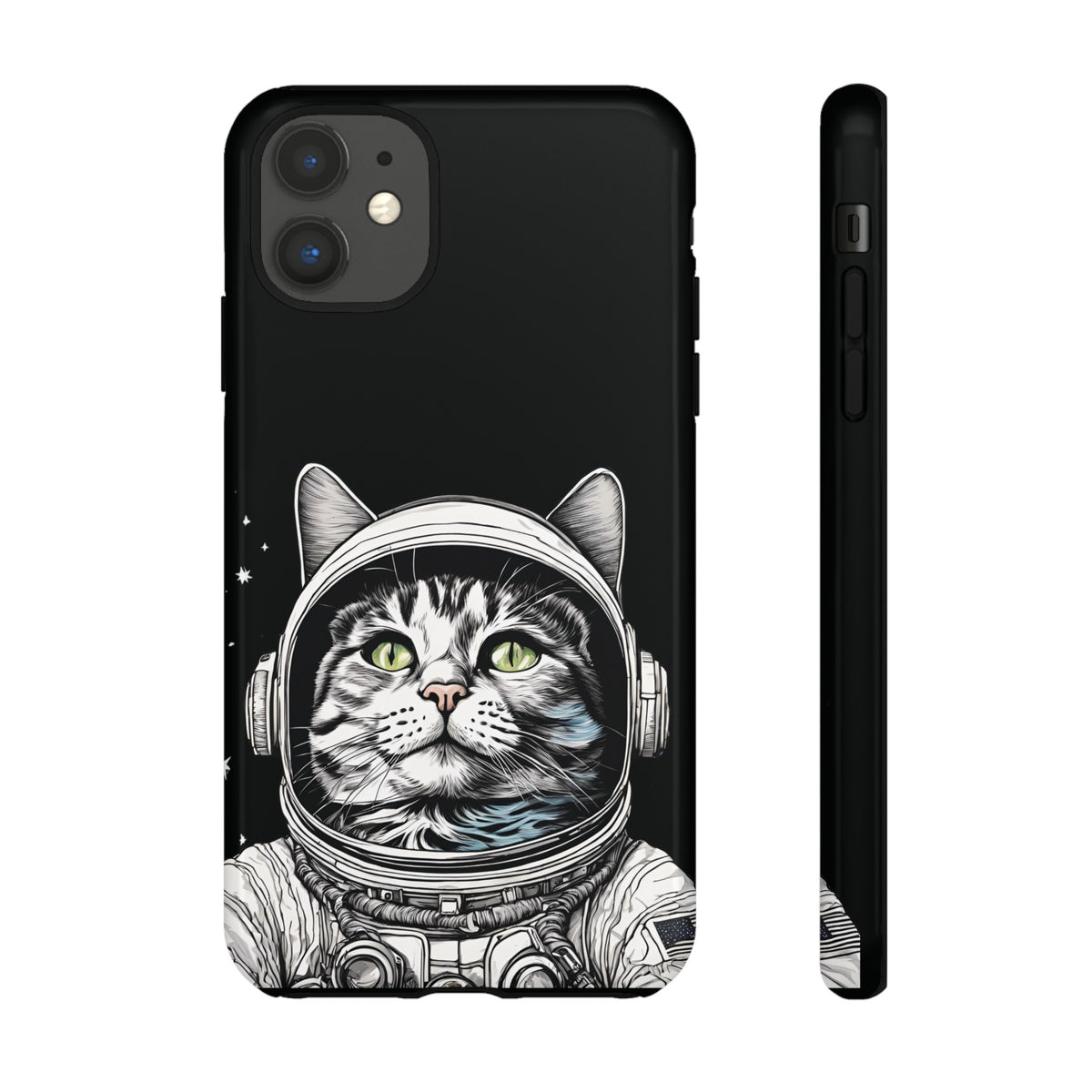 SpaceCat Tough iPhone Mobile Cases - WeLoveSciFi