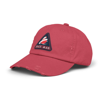 Space Man Cap - Unisex Sci-Fi Distressed Hat | WeLoveSciFi