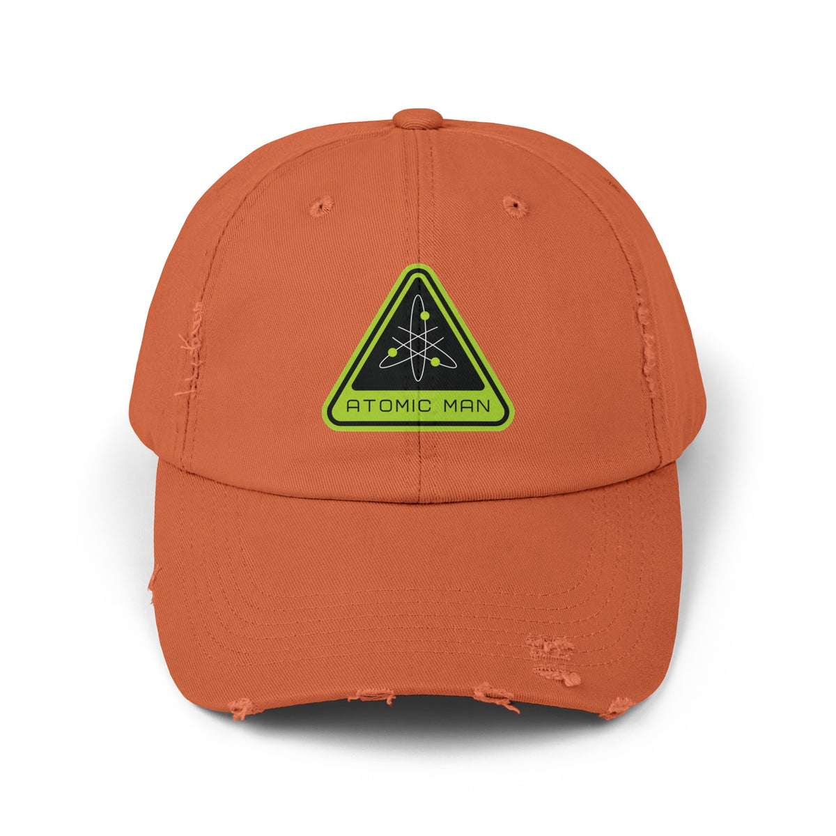 Atomic Man Sign Unisex SciFi Distrassed Cap-welovescifi.net