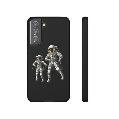 Astronauts Floating Tough Samsung Galaxy Mobile Cases