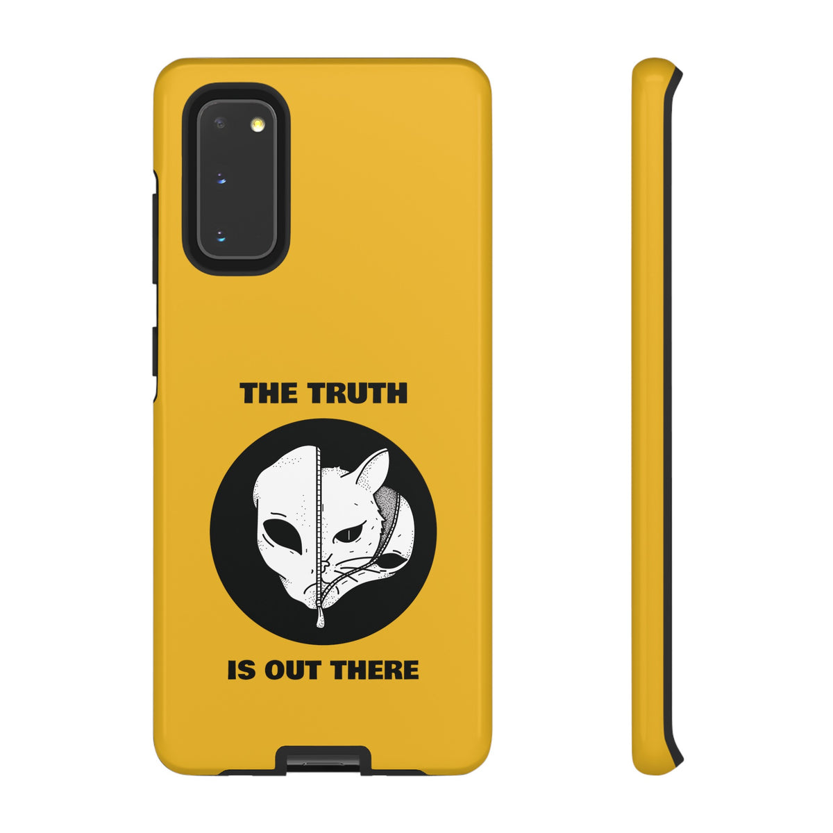 The Truth Is Outthere Funny Cat UFO Tough Samsung Galaxy Mobile Cases-welovescifi.net