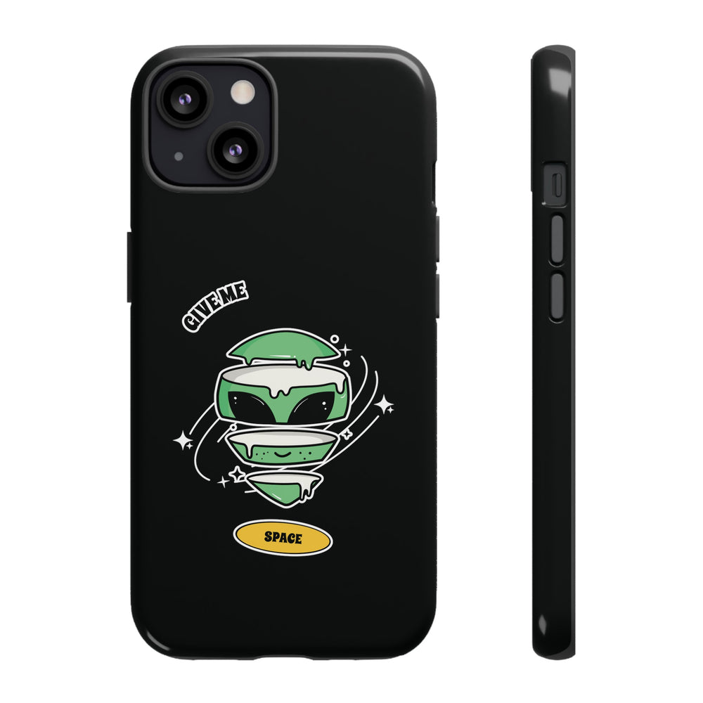 Space Funny UFO Sci-Fi Tough iPhone Mobile Cases-welovescifi