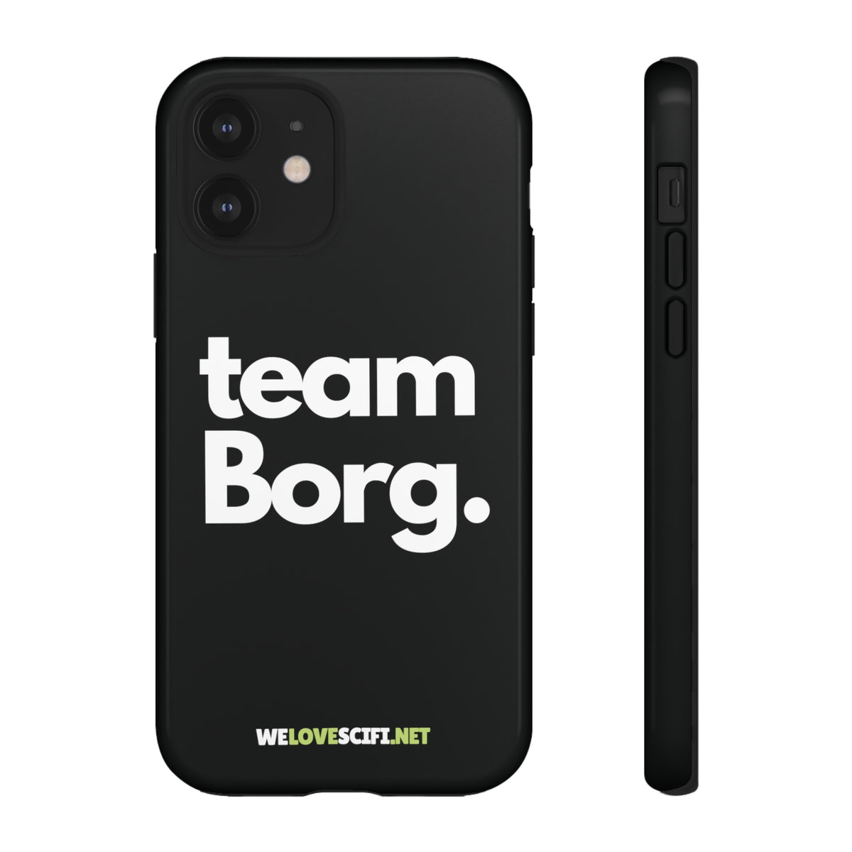 Team Borg iPhone Cases - Supervillain Tough Mobile Covers