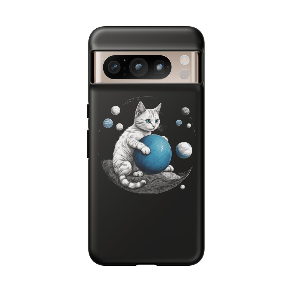 SpacePlayer Cat 2 Tough Google Pixel Mobile Cases 