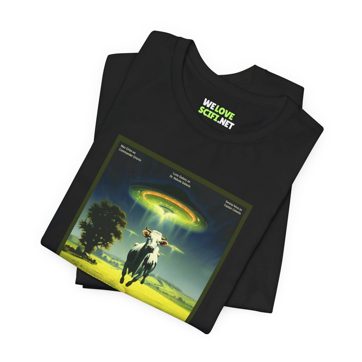 UFO Encounters Retro Sci-Fi T-Shirt-welovescifi.net