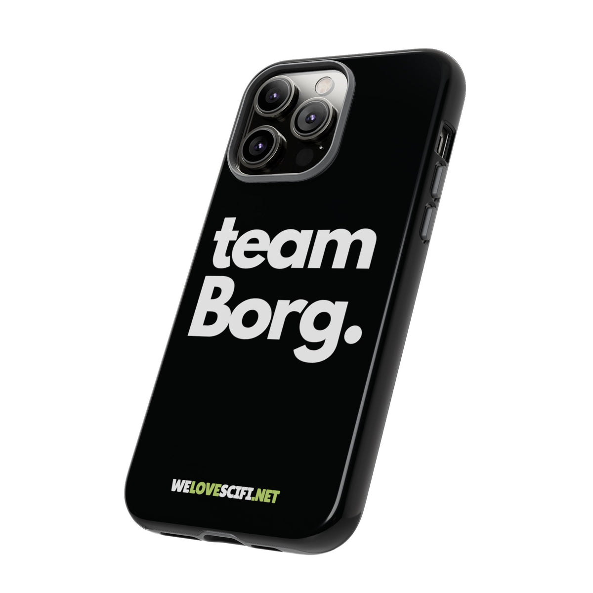 Team Borg iPhone Cases - Supervillain Tough Mobile Covers