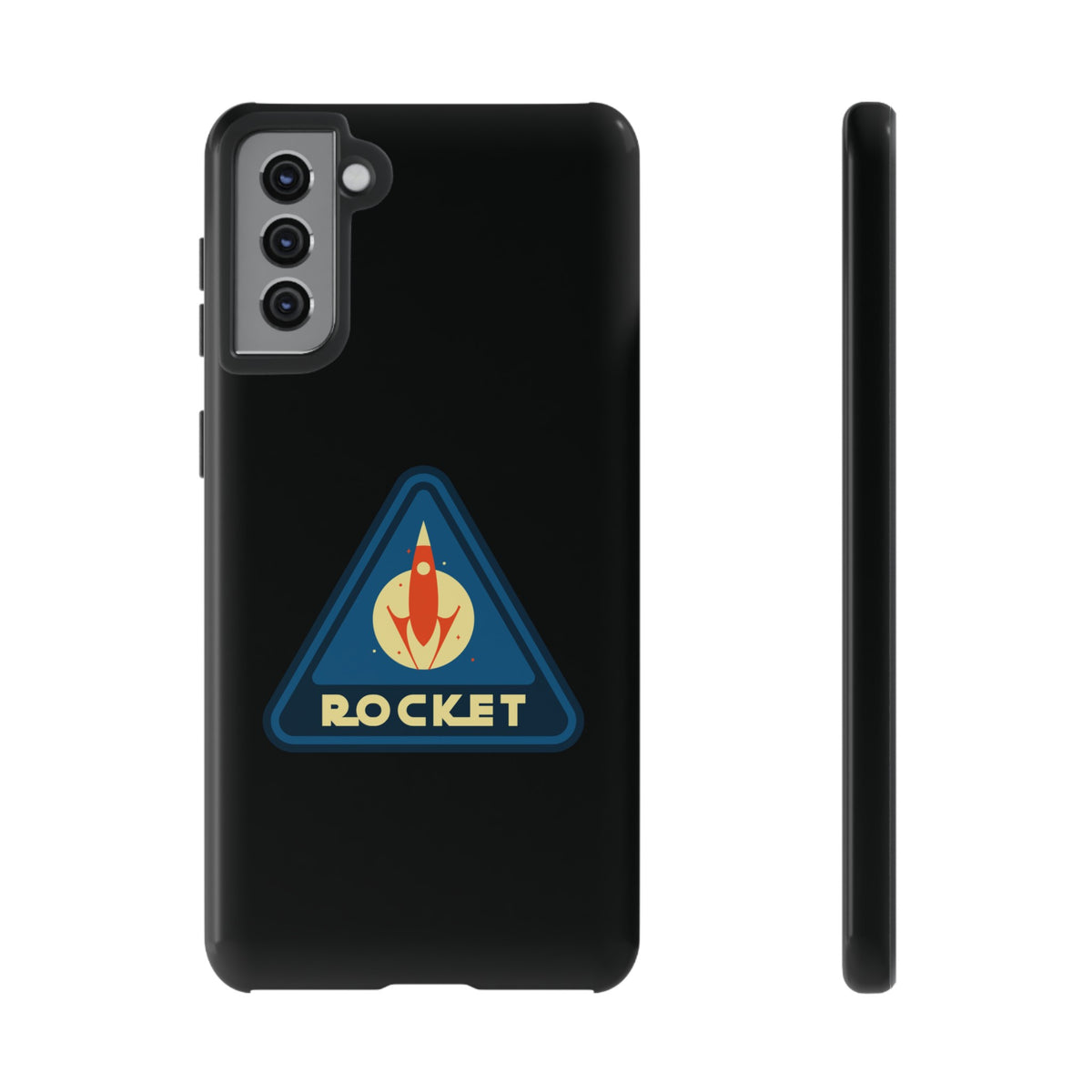 Retro Sci Fi Phone Case | Rocket Retro Sign Samsung Galaxy