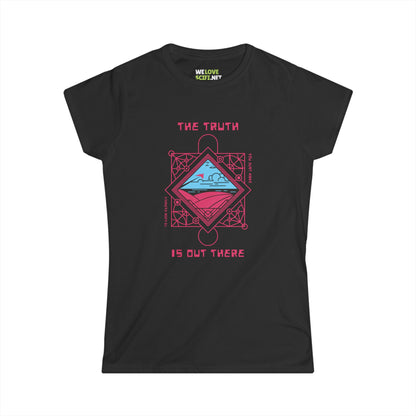 The Truth is Out There UFO Woman's Tee