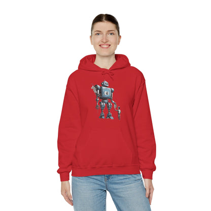 Bringing You Flower Robot Spaceart Sci-Fi Hoodie-welovescifi