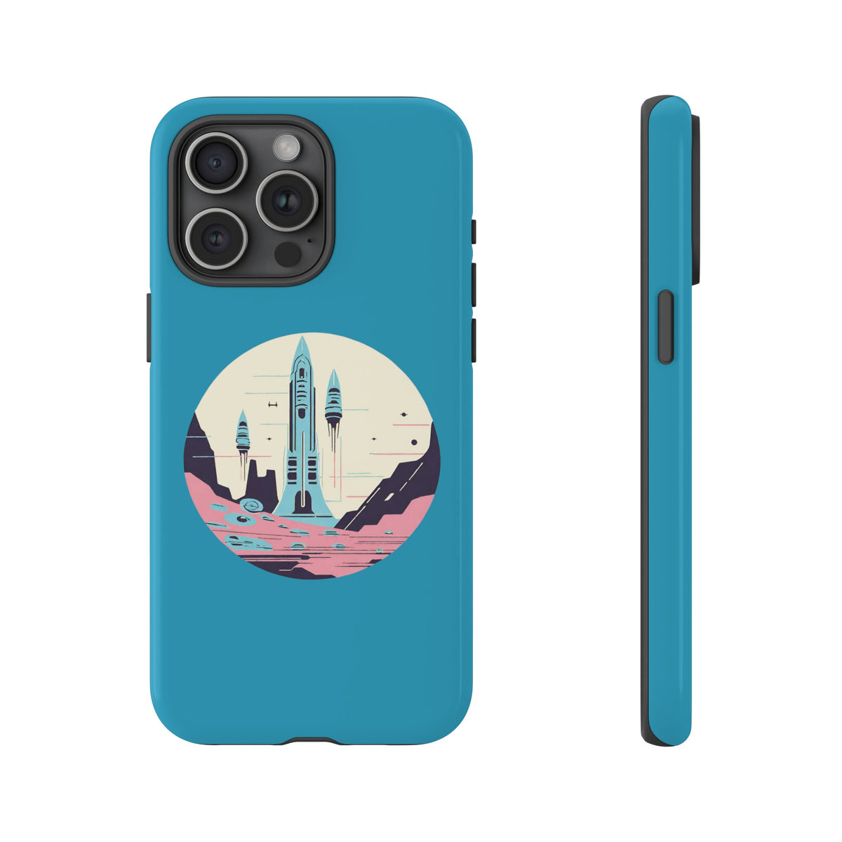 Space Art iPhone Case - Tough Sci-Fi Mobile Cover | Liftoff