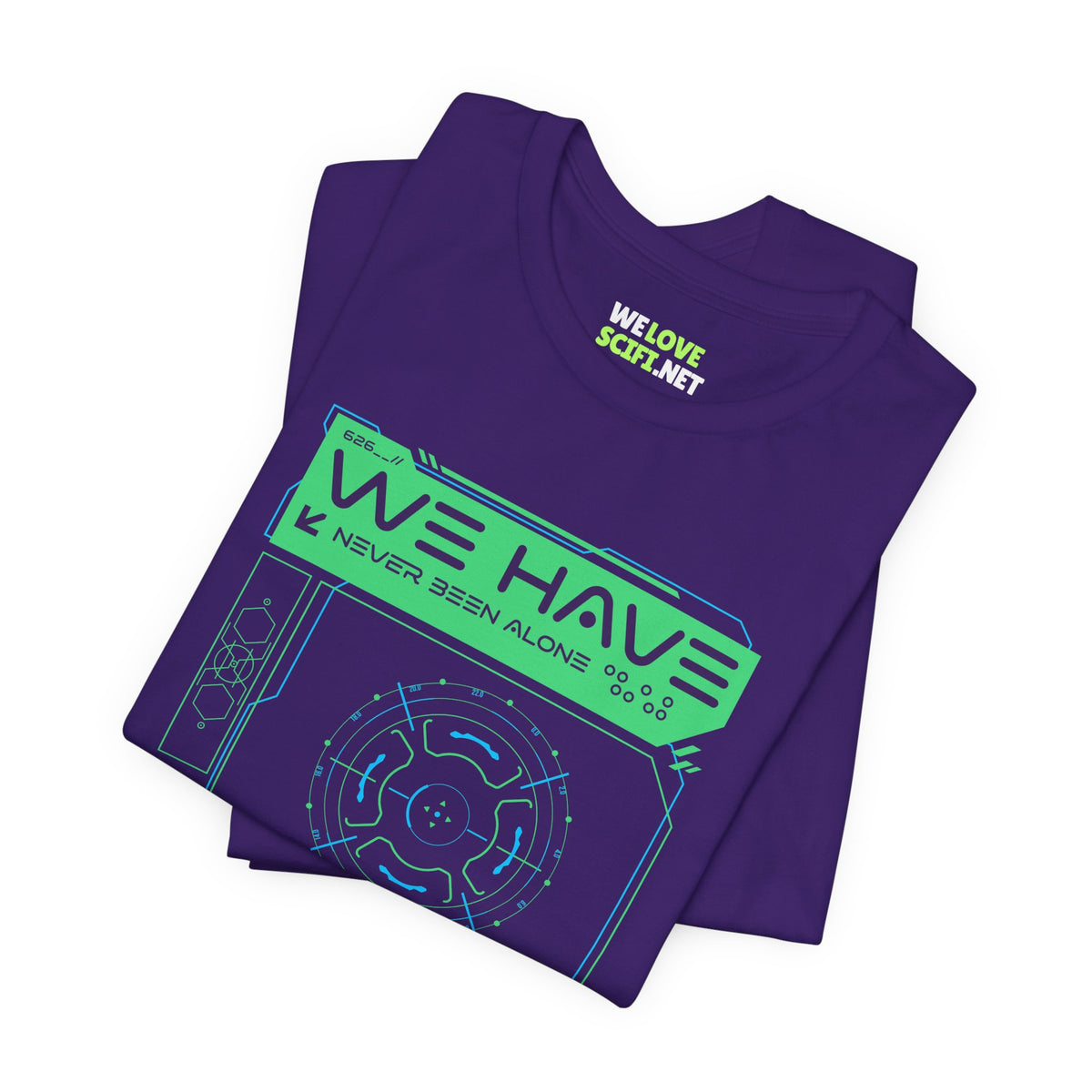 We Have Never Been Alone Sci-Fi T-Shirt-welovescifi.net