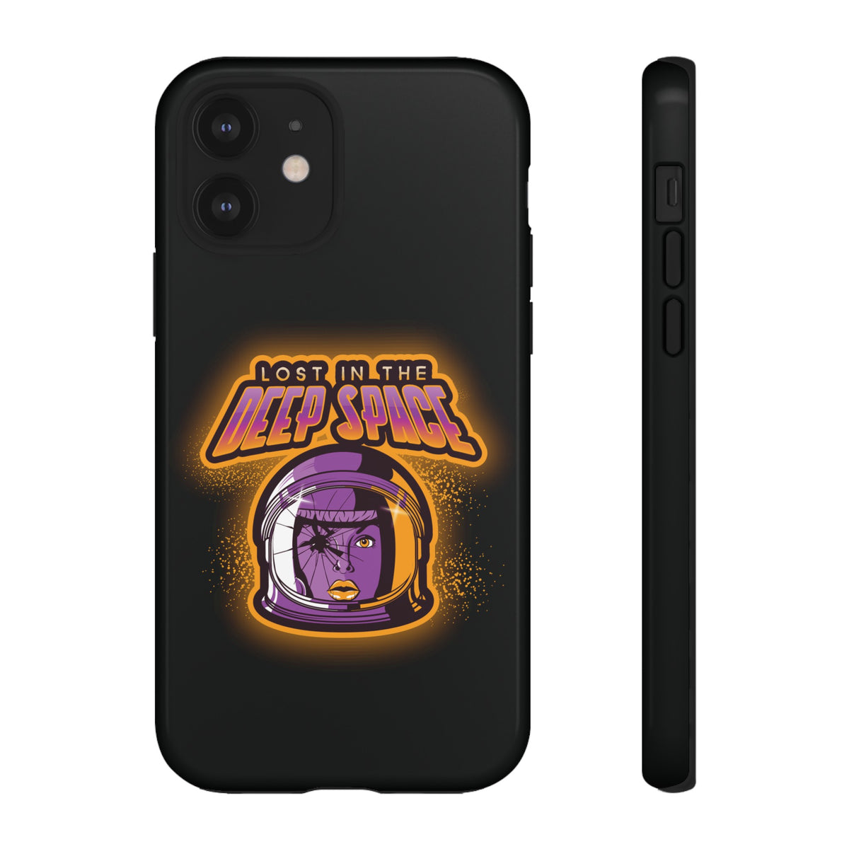 Astronaut iPhone Cases Lost in Deep Space Sci-Fi Mobile Case