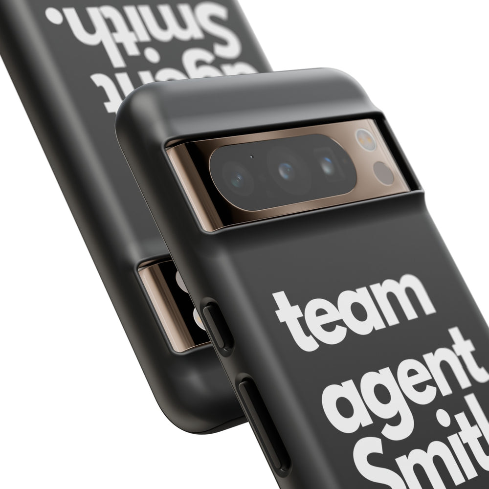 Agent Smith Google Pixel Case Team Agent Smith Supervillain