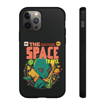 Sci-Fi Phone Case | Space Travel Comic UFO iPhone Cover