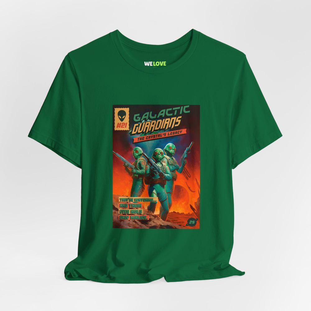 Galactic Guardians Retro Sci-Fi T-Shirt-welovescifi.net