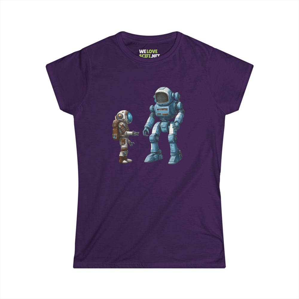 Team Robot Sci-Fi Woman's Tee Shop Trendy Sci-Fi Apparel