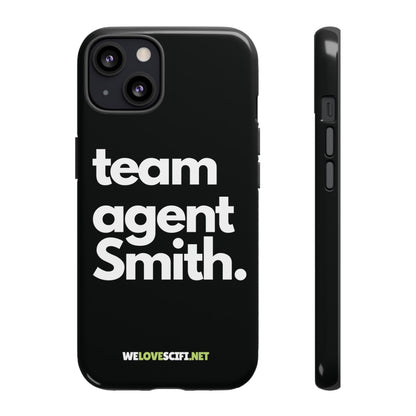 Team Agent Smith Supervillain Tough iPhone Mobile Cases