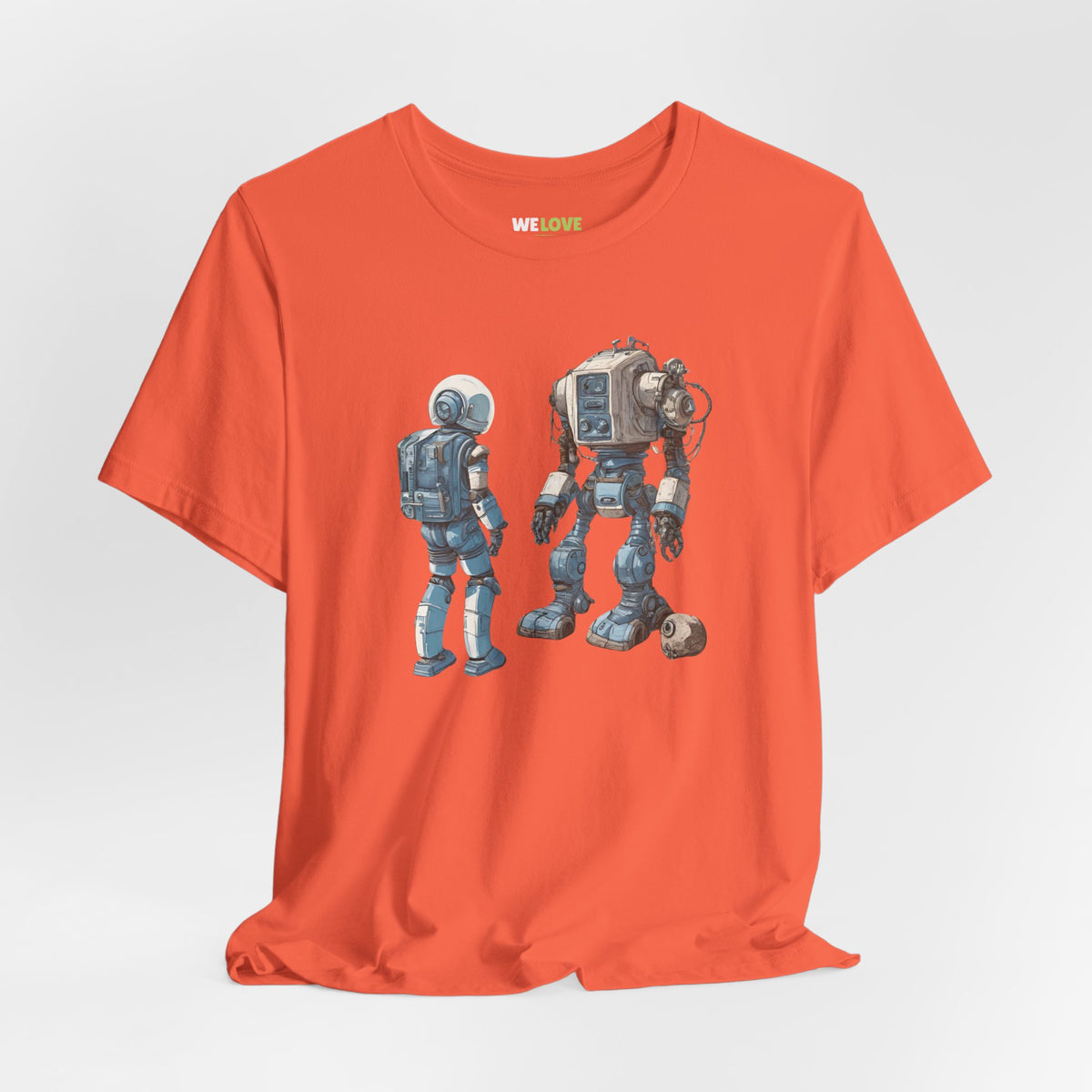 sci-fi t-shirt-Party Robot Sci-Fi T-Shirt-welovescifi.net