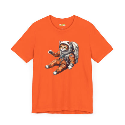 Spacecat Astronaut Sci-Fi T-Shirt - Unique Sci-Fi Apparel