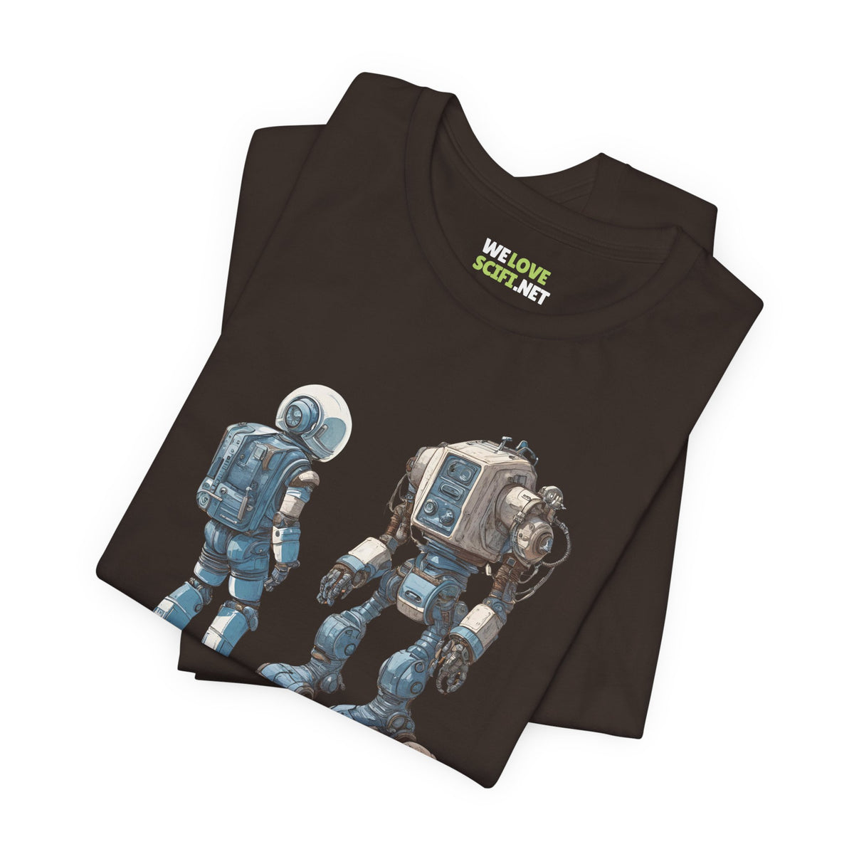 sci-fi t-shirt-Party Robot Sci-Fi T-Shirt-welovescifi.net