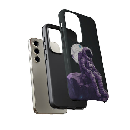 Art Samsung Galaxy Mobile Cases Still Waiting Astronaut