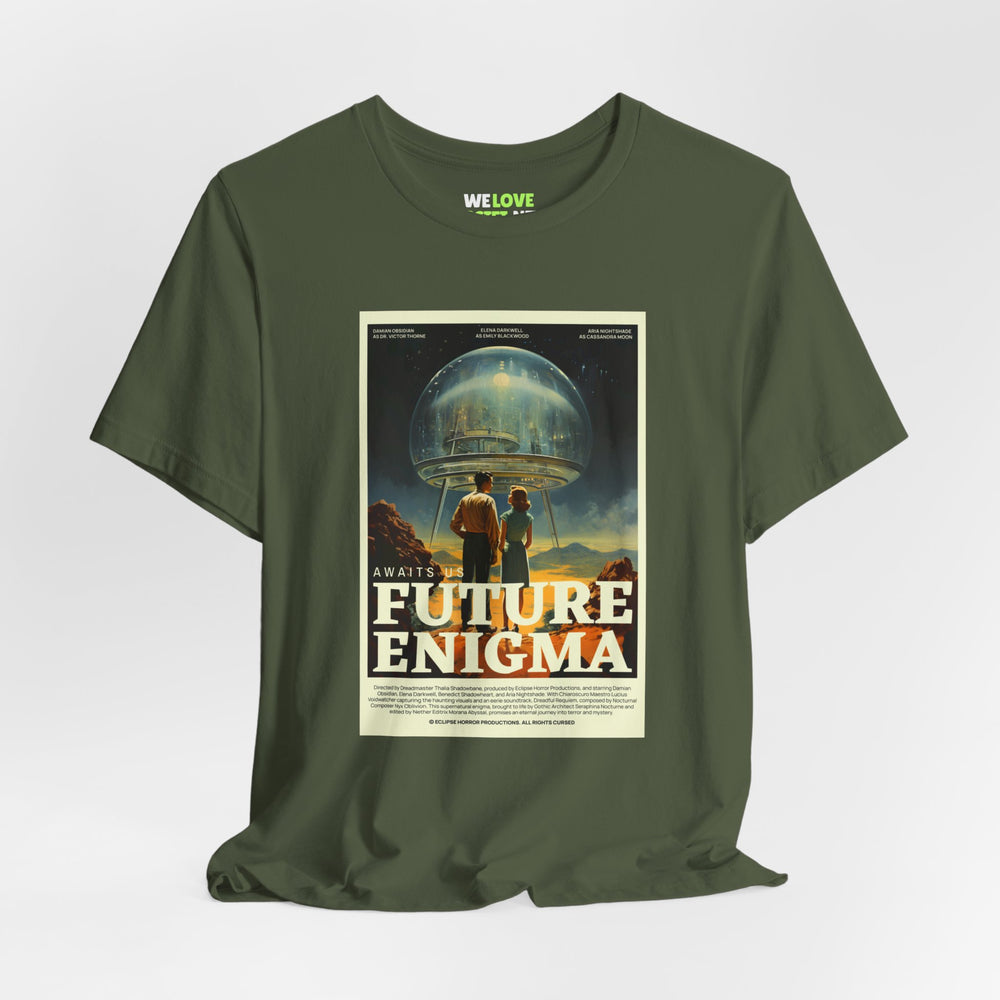 Future Enigma Retro SciFi T-Shirt-welovescifi.net