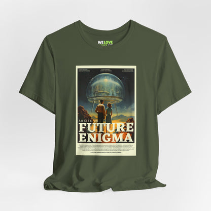 Future Enigma Retro SciFi T-Shirt-welovescifi.net