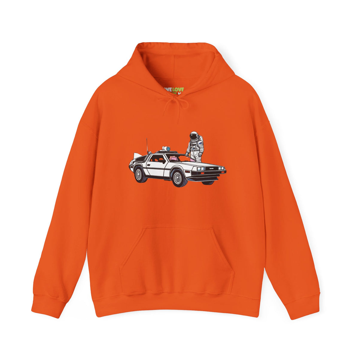 Take a Ride Delorean Astronaut Sci-Fi Hoodie We Love Sci-Fi