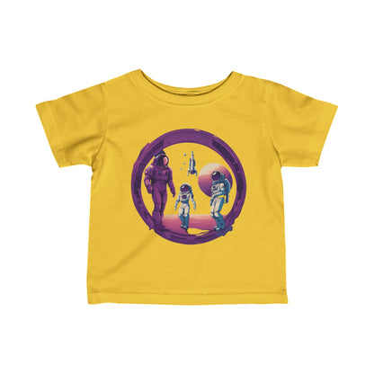 Family Business SpaceArt Infant SciFi Fine Jersey Tee