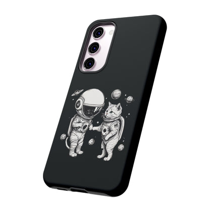 Space Kittie Samsung Galaxy Cases Tough Astronaut Cat Cover