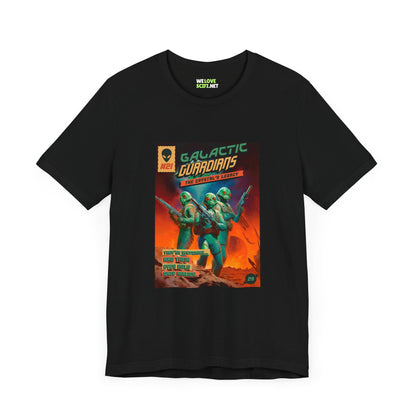 Galactic Guardians Retro Sci-Fi T-Shirt-welovescifi.net