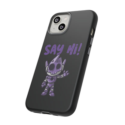 Funny UFO iPhone Cases | Say Hi Sci-Fi Tough Mobile Covers