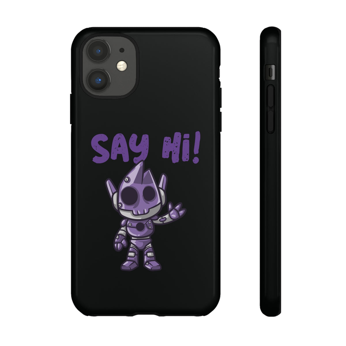 Funny UFO iPhone Cases | Say Hi Sci-Fi Tough Mobile Covers