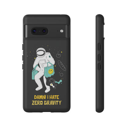 Zero Gravity Funny Astronaut Sci-Fi Tough Google Pixel Mobile Cases-welovescifi.net