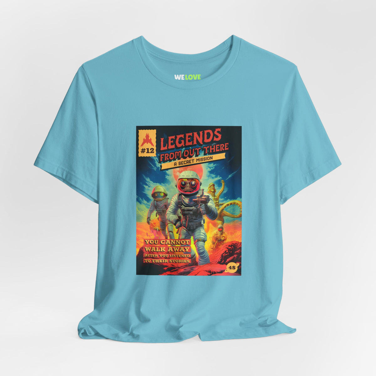 Retro Sci-Fi T-Shirt | Legends From Out There | WeLoveSciFi