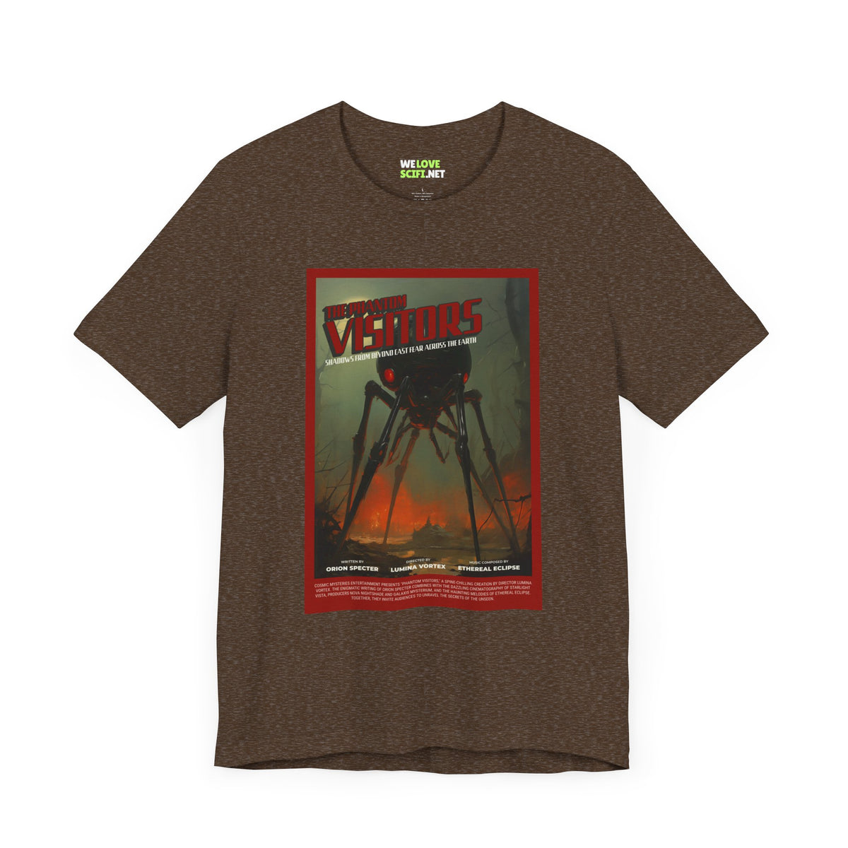 The Phantom Visitors Sci-Fi T-Shirt - Shop Now