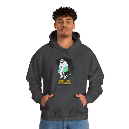 Zero Gravity Funny Astronaut Sci-Fi Hoodie-welovescifi.net