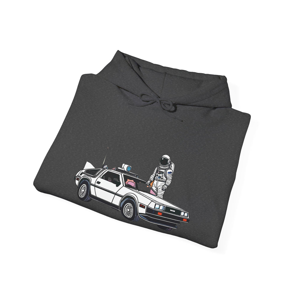 Take a Ride Delorean Astronaut Sci-Fi Hoodie We Love Sci-Fi