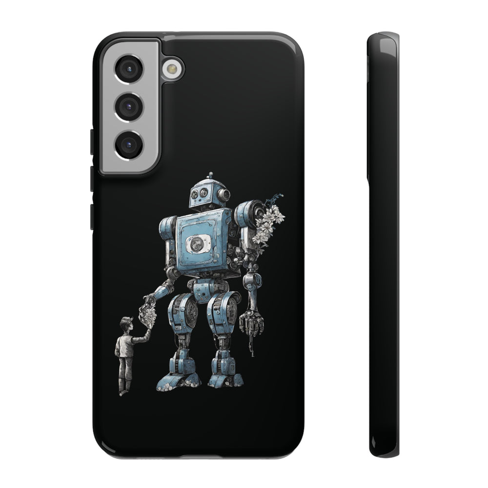 Robot Space Art Samsung Galaxy Case: Tough & Stylish