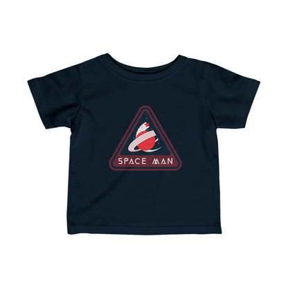 Space Man Infant Tee | Sci-Fi Fine Jersey Toddler Shirt