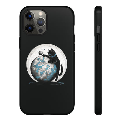 Space Player Cat Tough iPhone Mobile Cases - We Love SciFi